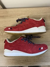 Kith x Moncler x ASICS Gel Lyte 3 Red for Sale | Authenticity