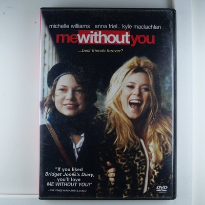 Me Without You DVD 2001 Widescreen Michelle Williams Anna Friel Romantic Drama