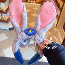 Genuine Shanghai Disney 2025 Zootopia Judy Hopps Ear Cute Plush Headband New