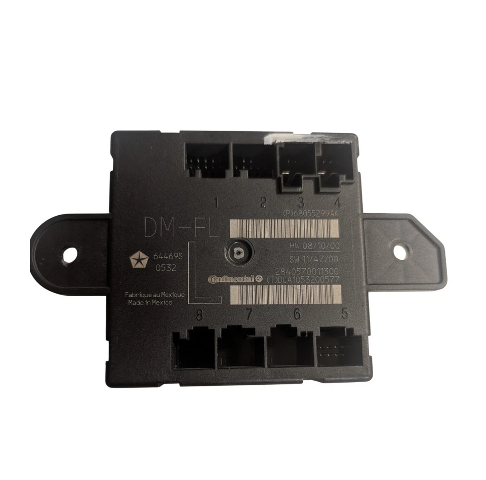 OEM✅2011 - 2014 Dodge RAM Jeep Driver Side Door Module Left LH P68055299AK - Image 2 of 4