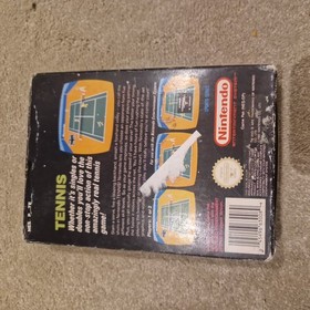 TENNIS sports series never opened  NES PAL RELEASE EUROPE RARE booklet incljded