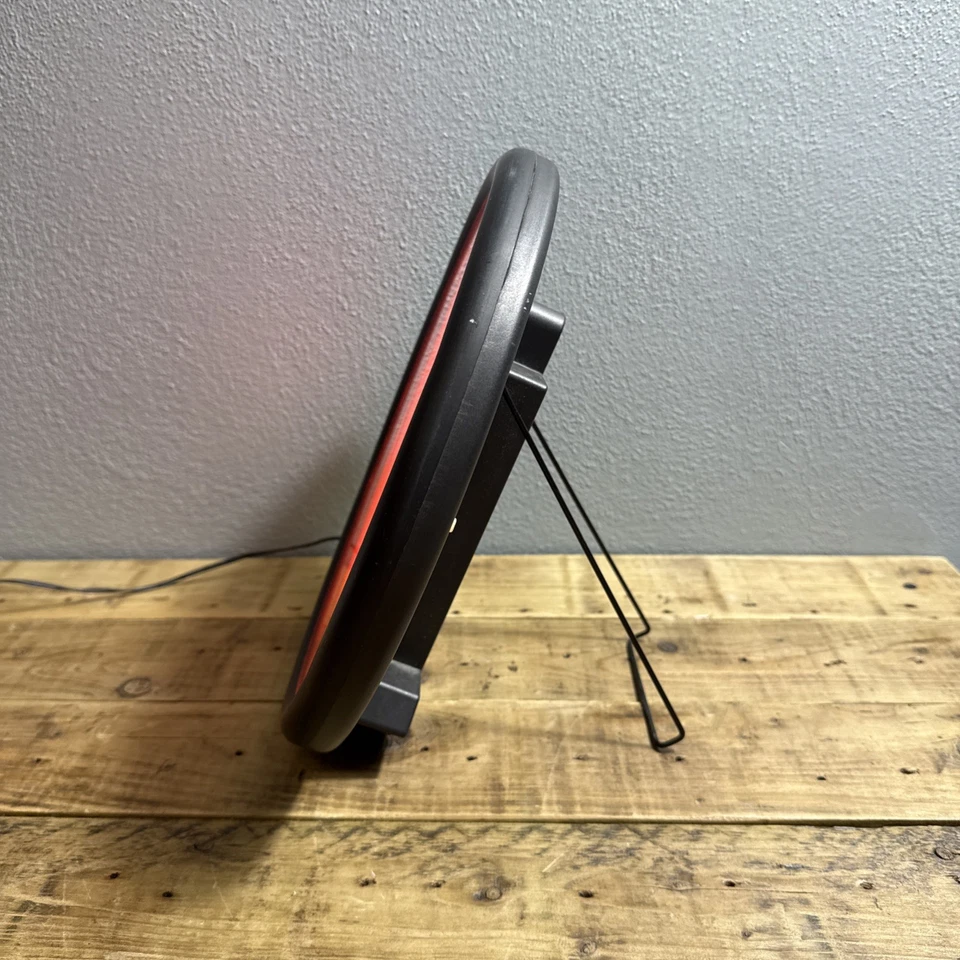 University of Louisville Cardinals Wall Or Stand Clock w/ Neon Ring Works Great! - Image 2 of 4