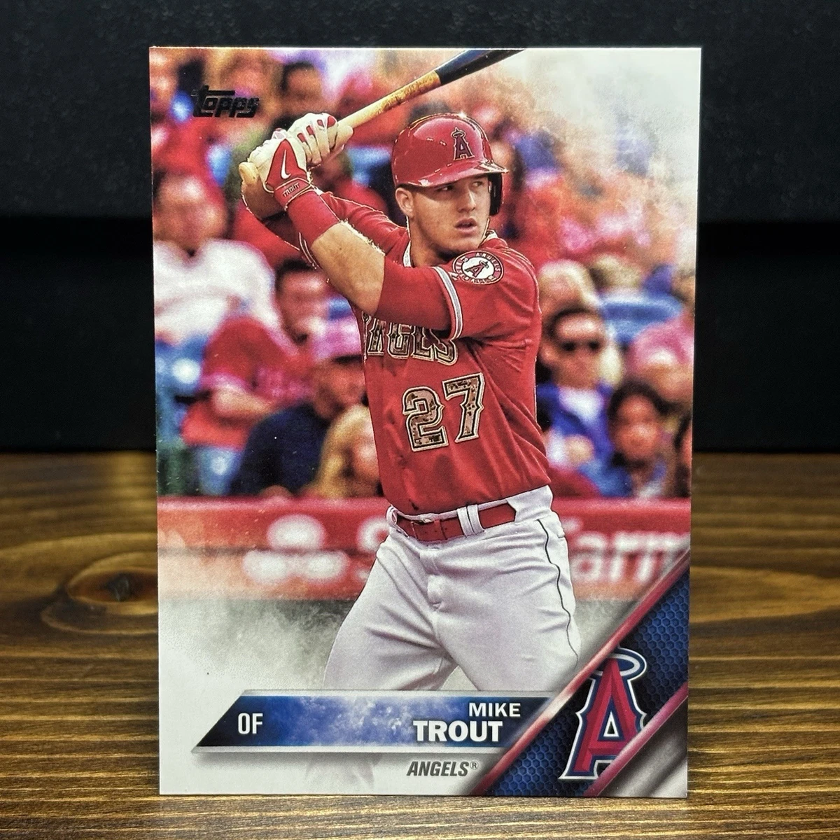 Topps Mike Trout 2016 Season Baseball Sports Trading Cards