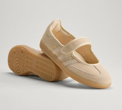 adidas Samba Jane Suede Sand Strata HQ9496 Women s Mary Jane Shoes