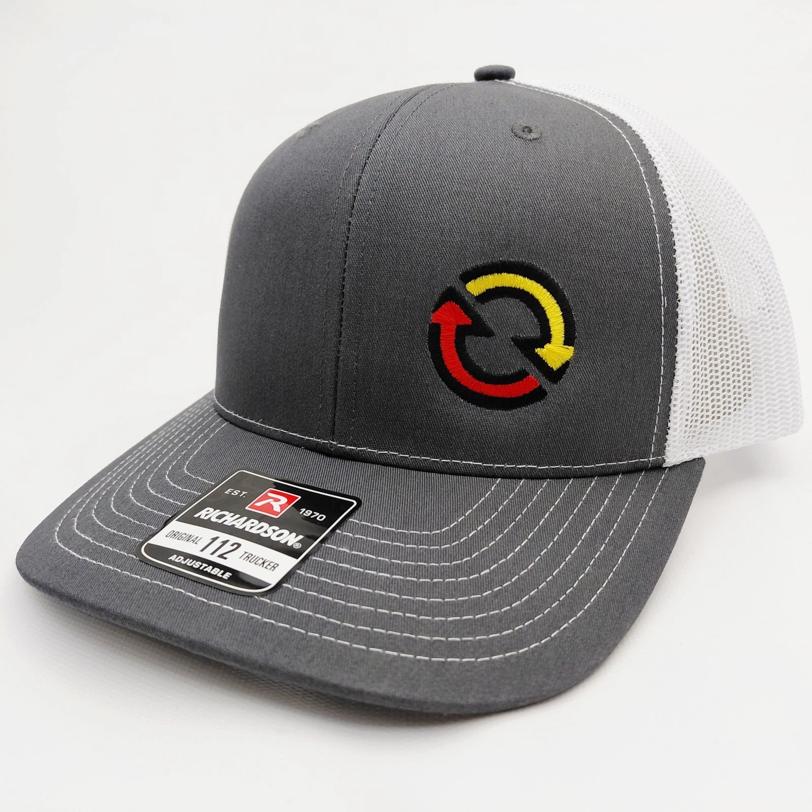 Detroit Diesel Richardson 112 Mesh Snapback Offset Embroidered Baseball Cap Hat