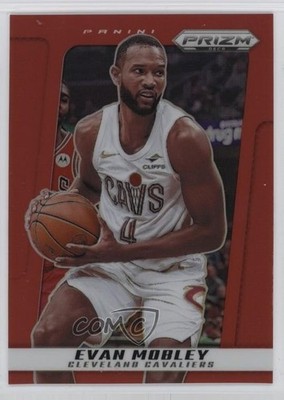 2024-25 Panini Prizm Deca Red Prizm 42/199 Evan Mobley #148 12wc