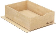 WelFurGeer Premium Birch Pullout Cabinet Drawer, 14"W x 22"D Pullout