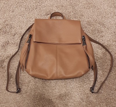 Aimee Kestenberg 100% Genuine Leather Bali Backpack Chestnut  display picture 3