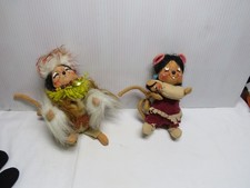 RARE Annalee 1998 Indian Mice Girl with baby ...
