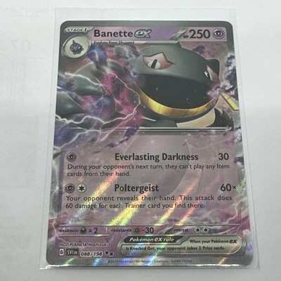 Banette ex 088/198 Sv01: Scarlet & Violet Base Set Holo - Englisch - Pokemon TCG