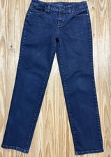 Talbots Simply Flattering 5 Pocket Women’s Jeans Size 27x27 Dark Wash