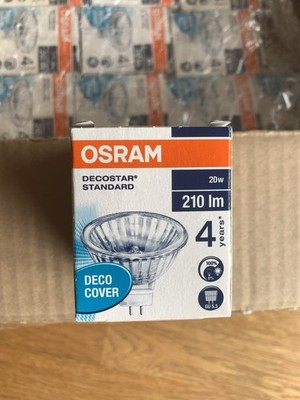 11x OSRAM DECOSTAR 51S 44860 WFL Standard 12V 20w 210lm 2800K GU5.3 Dimmbar NEU 