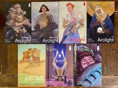 8house: ARCLIGHT #1-4 + 8house #3-5 COMPLETE | 2015 GRAHAM | IMAGE COMICS ART!