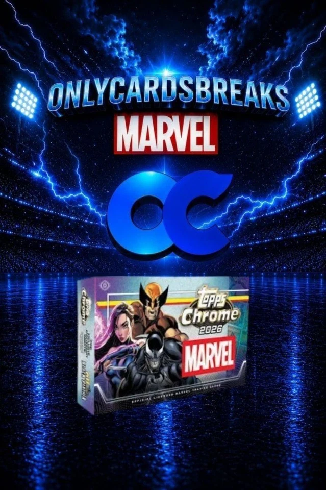 🦸Topps Chrome Marvel 2026 Breaks! 65 Spots!🦸‍♀️