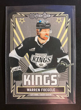 2025-26 O-Pee-Chee Hockey Warren Foegele Kings Retro Black Border (#97) /100
