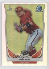 2014 Bowman Draft Chrome Refractor Isan Diaz #CDP75 12xy