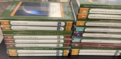 Great Courses - DVDs and Guidebooks  You Choose Discounts on  Multiple Purchases