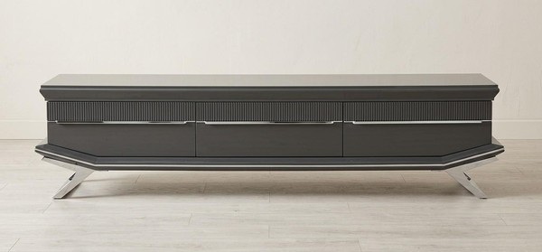 Unterblock Stil Modern Farbe Grau Neu Praktisch Komfortabel Wohnzimmer-image