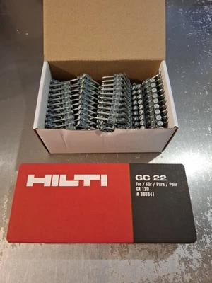 750 Clous HILTI X-GN 27MX + HILTI GC 22 2027 , 27mm pour Cloueur HILTI GX 120 - Bild 1 von 4