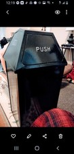 1950s VTG United Industrial Metal Waste Trash...