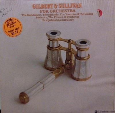 Eric Johnson  His O - Gilbert And Sullivan For Orchestra - Used Viny - E1177z