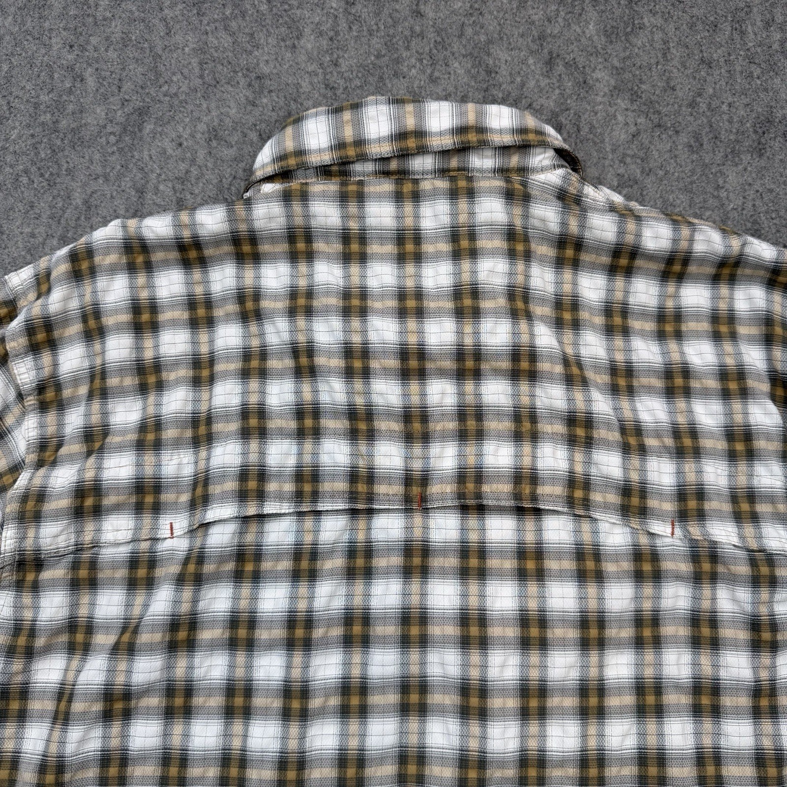 SIMMS Button Down Insect Shield Fishing Seersucke… - image 6