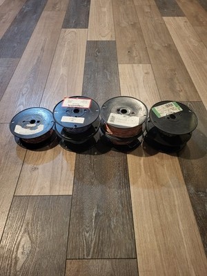 Lot Of 7 Partially Used General Cable 24 AWG 1 Pair Cross Connect Wire Spools