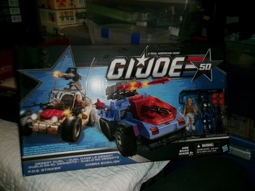 GI JOE 50TH ANNIVERSARY Desert Dual set#2 --FOE Striker and Basilisk-MIB