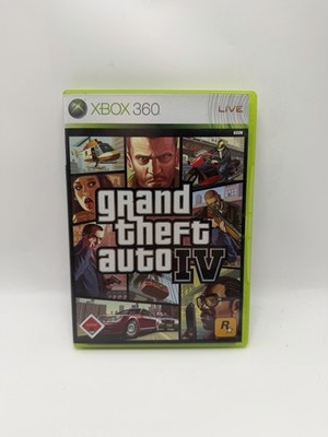 Grand Theft Auto IV Microsoft Xbox 360 Spiel mit Anleitung Blitzversand 