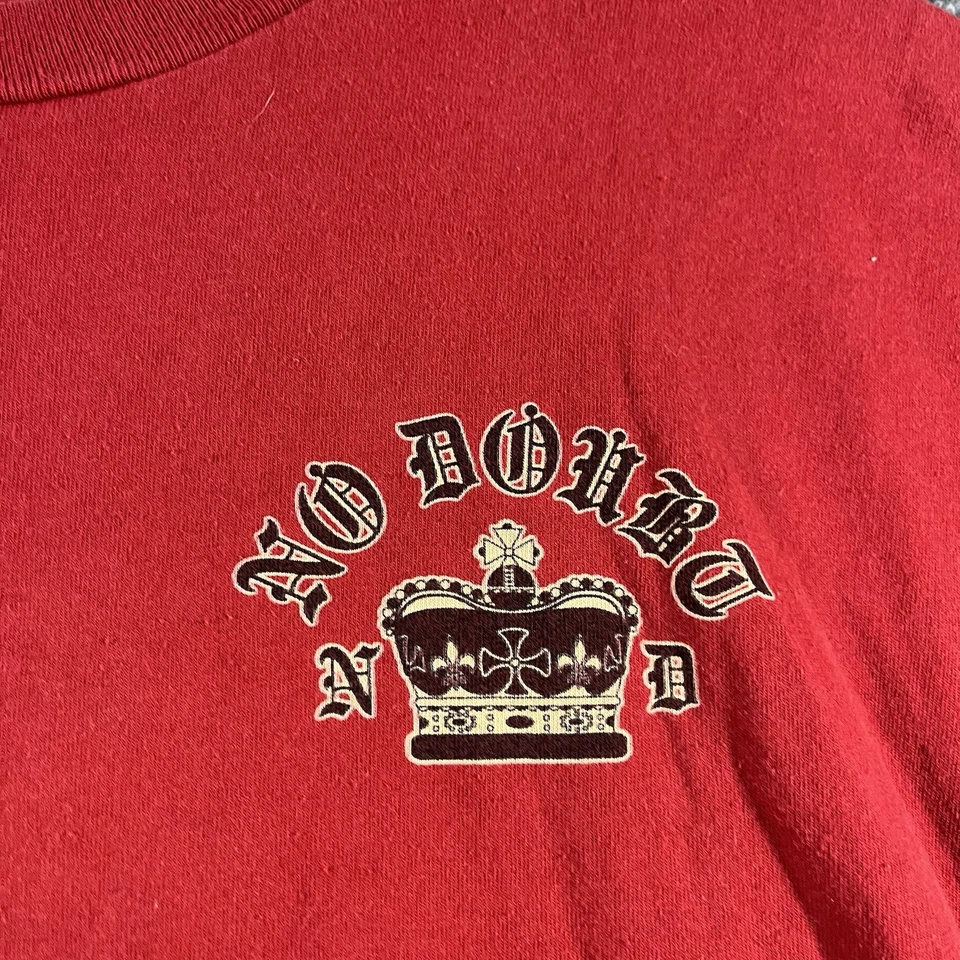 Camiseta De Colección No Doubt Tour 2004 Para Hombre XL Roja Punk Ska Gwen Stefani Doble Lado Foto 4 de 4