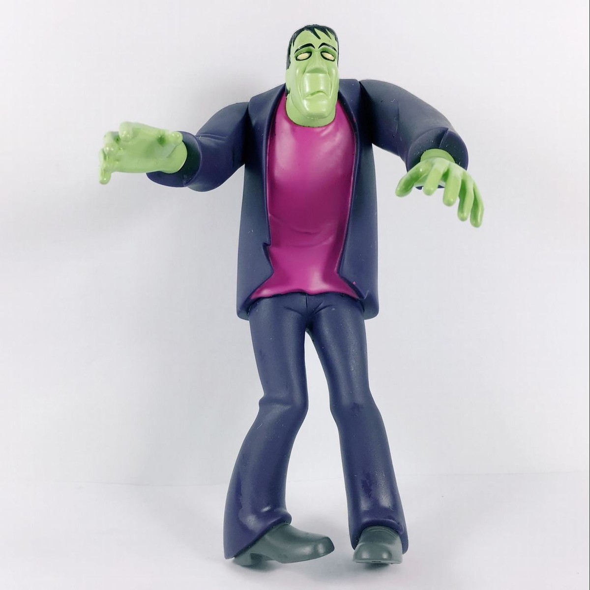 2pcs Scooby Doo Frankensteion & Green Creeper Monster Action