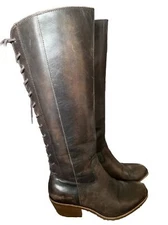 Sofft Brown Leather Heeled Boots | Versatile Classic Style