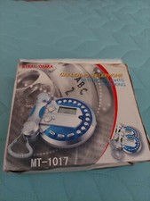 NIKAI/OSAKA CALLER ID TELEPHONE WITH BLUE LIGHTS BLINKING MT-1017