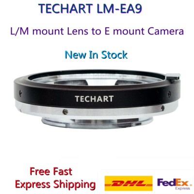 TECHART LM-EA9 Auto Focus Lens Adapter for Leica M Lens to Sony E A9II A1 Camera