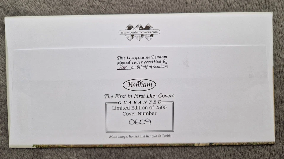 (96652) GB Benham FDC SIGNED MARTIN CLUNES Hello Retail Booklet Waverton 2003 - Image 2 of 4