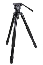 KingJoy PRO A-K368 Aluminum Alloy Video Tripod for Heavy Duty Camera & Camcorder