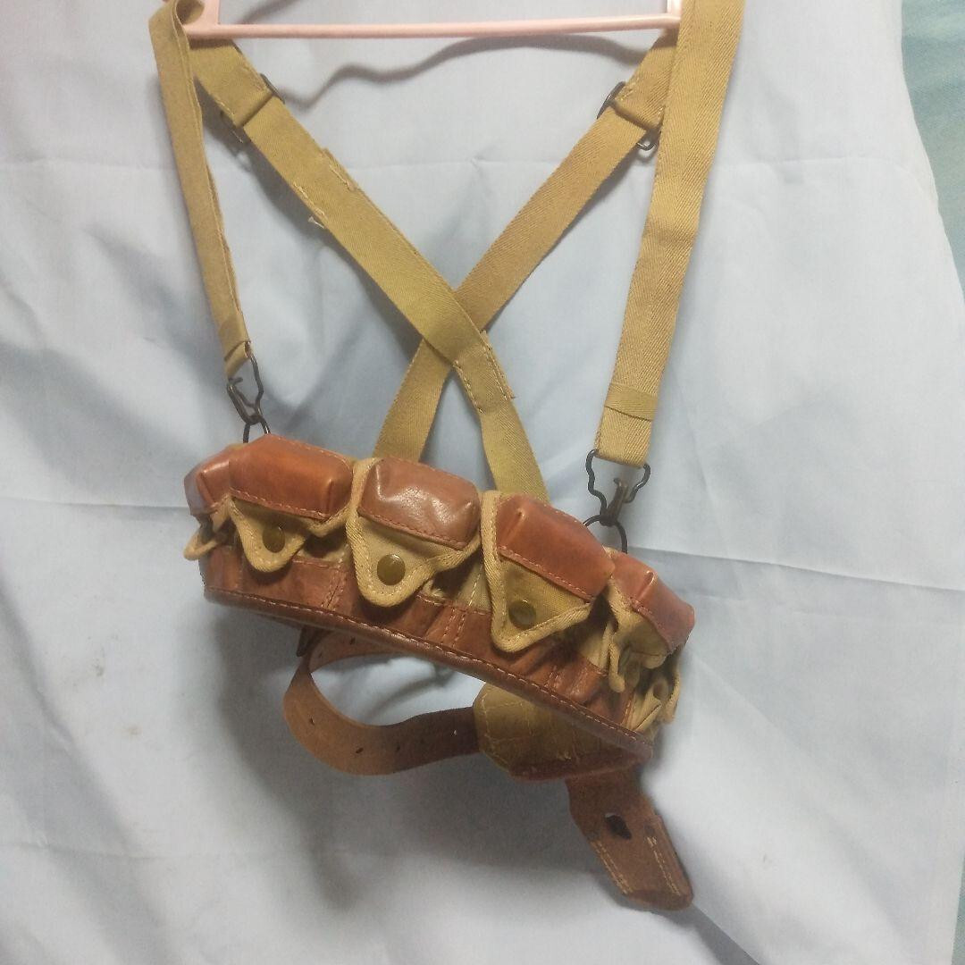 Rosen kavalier Napoléon belt gimmick jk former Japanese army original paratrooper Bandolier belt WW2