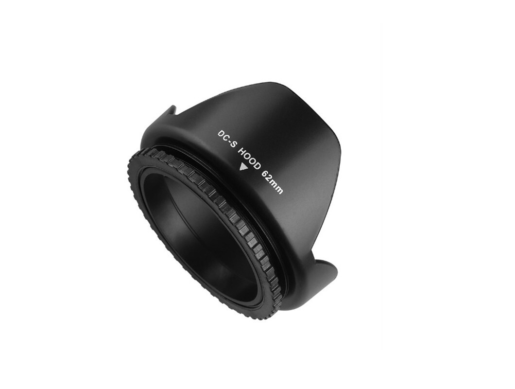 62mm Flower Petal Screw-On Lens Hood Canon Nikon Sony Olympus Pentax UK SUPPLIER