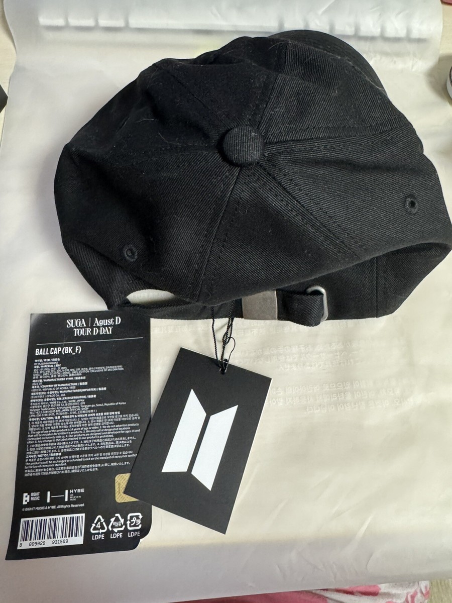 SUGA AgustD TOUR D-DAY BALL CAP キャップ BTS SUGA Agust D TOUR 'D-DAY' Cap – Kpop Exchange