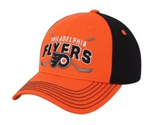 NHL PHILADELPHIA FLYERS YOUTH ORANGE/BLACK ADJUSTABLE CAP NEW