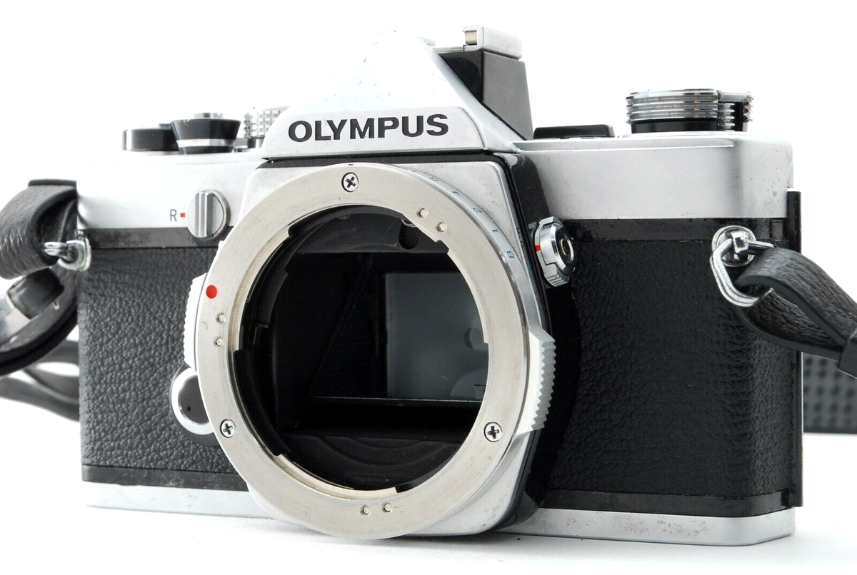 NEAR MINT] Olympus OM-1 OM-1 35mm SLR Film Camera Silver Body From