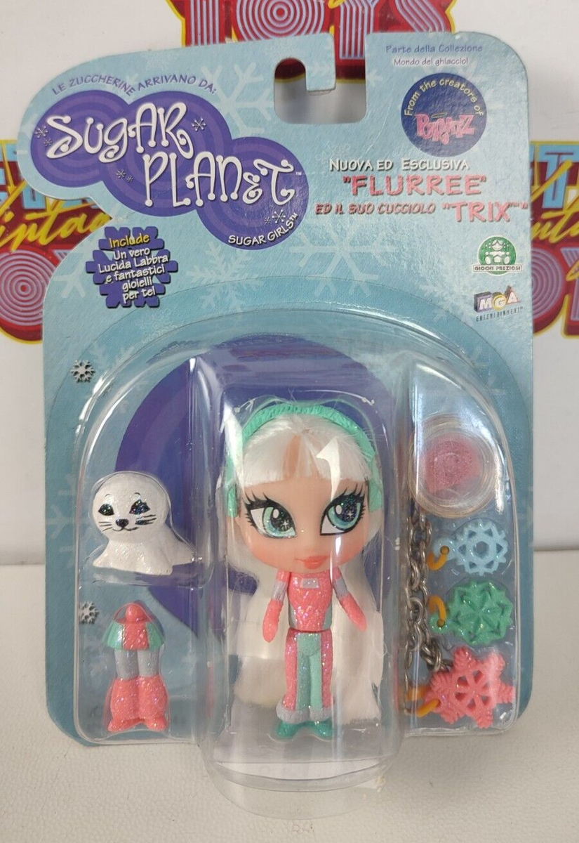 FLURREE TRIX SUGAR PLANET FROM BRATZ MINI DOLL MGA ENTERTAIMENT