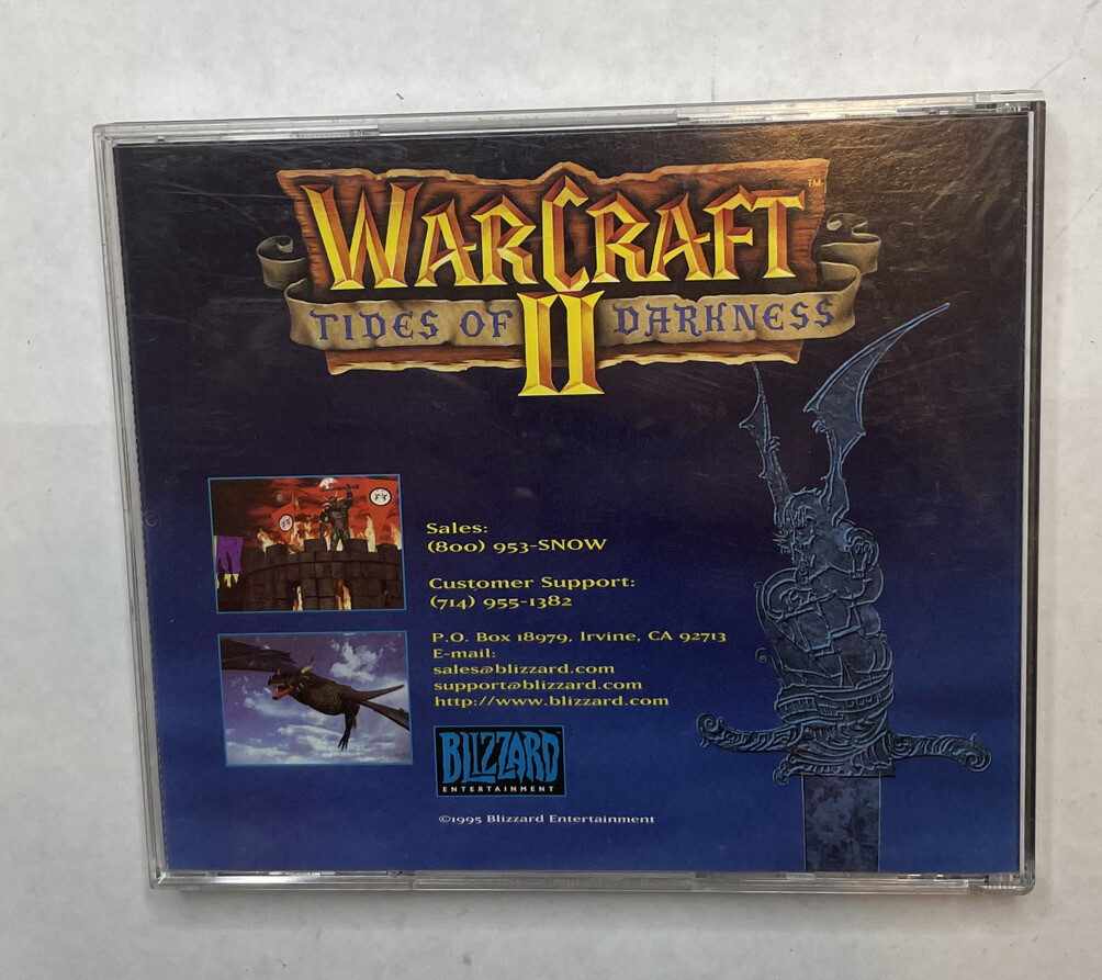 ウォークラフト2 win95版 WarCraft II: Tides of Darkness (PC, 1995) for sale online | eBay