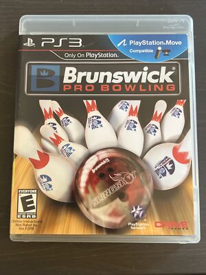 Brunswick Pro Bowling (Sony PlayStation 3, 2010) Complete Tested CIB Manual PS3