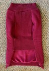 Humane Society Maroon w  Bunny Dog Sweater L — photo 2