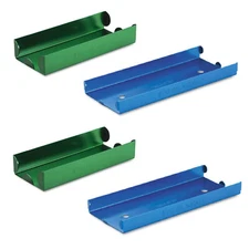 (Lot of 4) MMF INDUSTRIES Rolled Coin Storage Trays 2x Dimes & 2x Nickels    K13