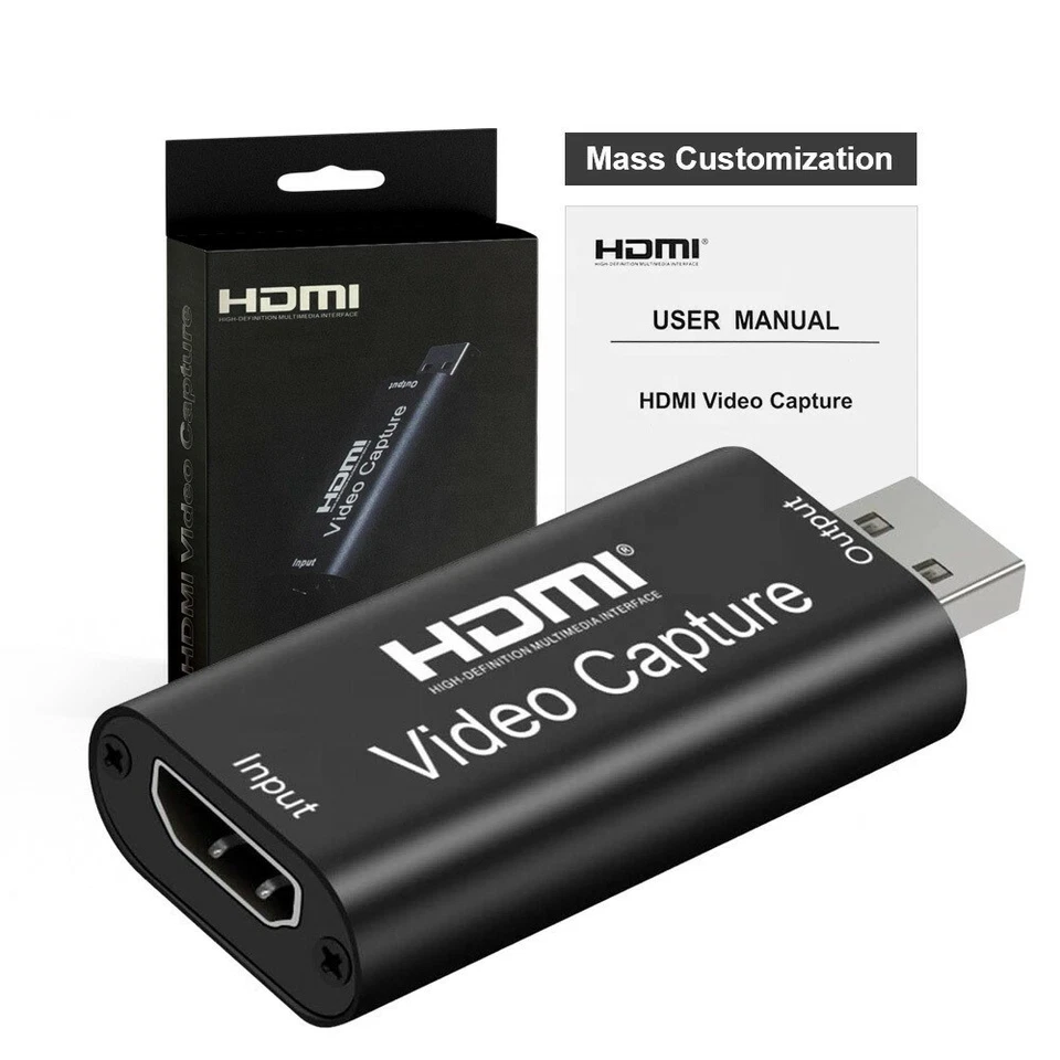 Capturadora de video 4K HDMI USB 2.0 1080p 30fps captura y edición de video - Imagen 3 de 4