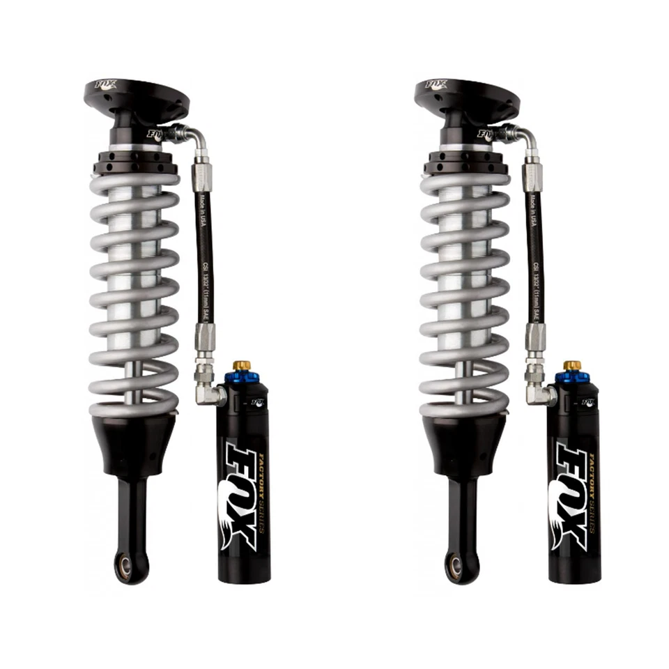 Par de amortiguadores delanteros Fox 2.5 Factory Race Series ajustados para Toyota Tundra 00-06 0-3" Foto 3 de 4