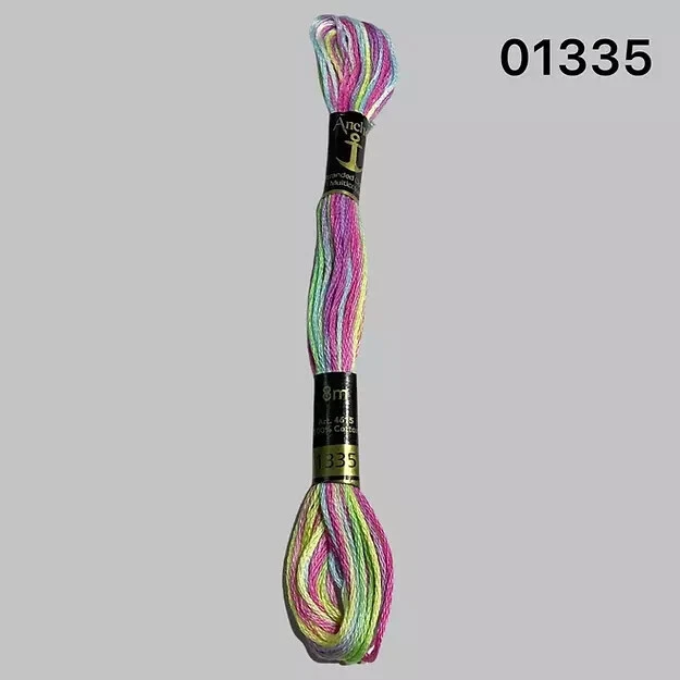 Anchor Threads Stranded Cotton Thread Floss Cross Stitch Embroidery Shade 1335 - Image 3 of 3