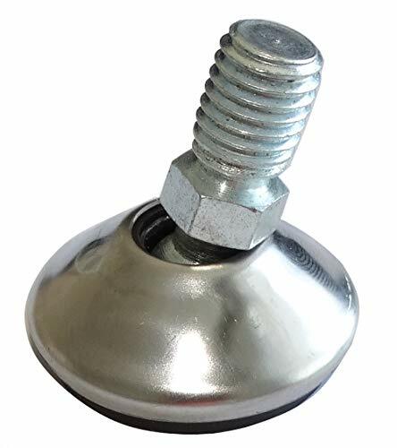 AERZETIX: Piedini girevoli regolabili per mobili M10 a avvitare Ø32 (l8M)